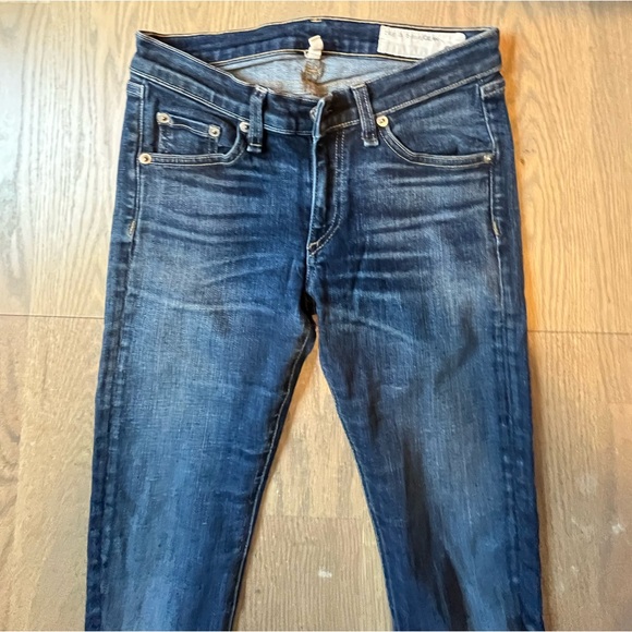 NWOT Rag & bone skinny jeans medium wash size 25 - Picture 4 of 8